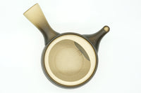 Bokashi Kyusu, Blur Japanese Teapot, Ombre Brown, Tokoname, EdoMatcha