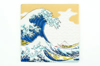 The Great Wave Coaster, Kutani Ware, Made in Japan, EdoMatcha Sydney