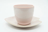 Beni-Sakura Yunomi, Japanese Teacup, EdoMatcha