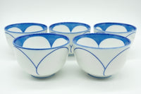 Nagisa Yunomi, Japanese Teacup, Set of 5, EdoMatcha