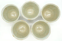 Ai Yunomi, Love Japanese Teacup, Set of 5, EdoMatcha