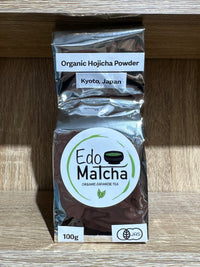 Organic Japanese Hojicha Powder, 100g, Kyoto, EdoMatcha