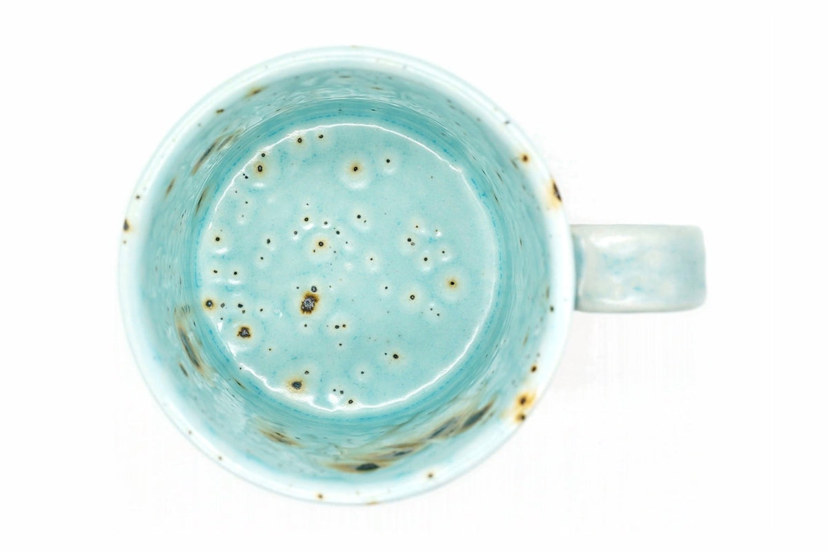 Ao Danro Yunomi, Blue Japanese Teacup, EdoMatcha