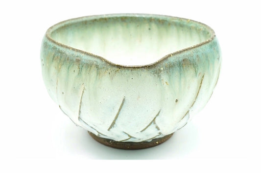 Artichoke Chawan, Japanese Matcha Bowl, EdMatcha