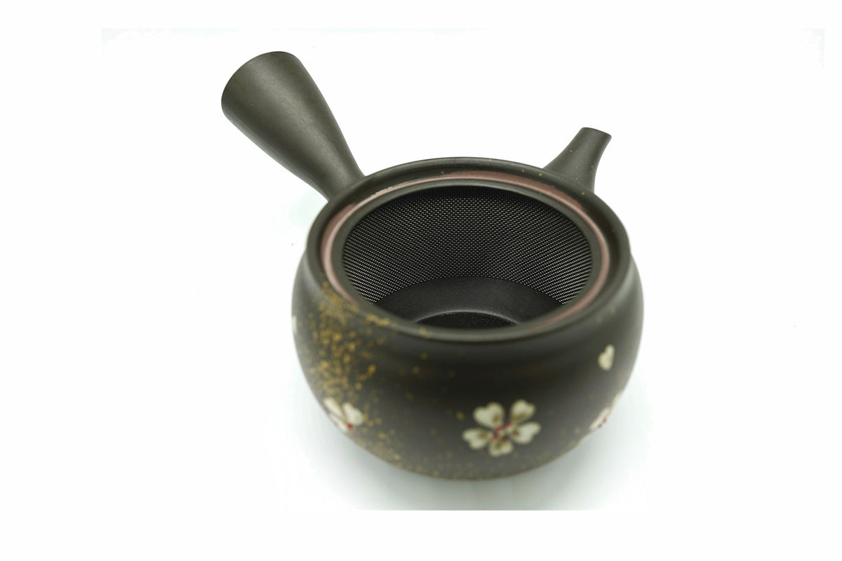 Nadeshiko Kyusu Dianthus Japanese Teapot EdoMatcha
