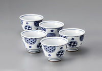 wa yunomi Japanese tea cup set of 5 edomatcha Australia