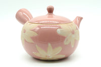 Pink Shunbun Kyusu, Spring Festival Japanese Teapot, EdoMatcha