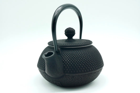Nanbu Tekki Arale Kyusu, Japanese Teapot, EdoMatcha