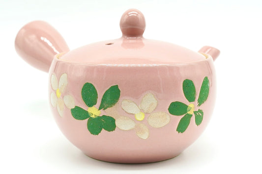 Momoiro Kyusu, Japanese Teapot, EdoMatcha