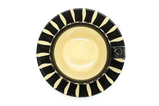 Sumi Yunomi, Japanese Teacup Ink EdoMatcha
