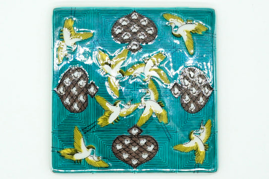 Tsuru Coaster, Crane, Made In Japan, Katuni ware, EdoMatcha