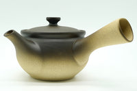 Bokashi Kyusu, Blur Japanese Teapot, Ombre Brown, Tokoname, EdoMatcha