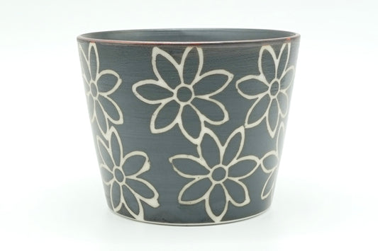  Hanamon Yunomi, Japanese Teacup, EdoMatcha