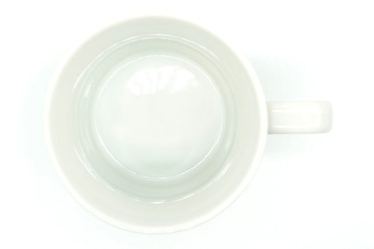 Ao Botan Yunomi, Blue Peonies Japanese Teacup, Kutani ware, EdoMatcha