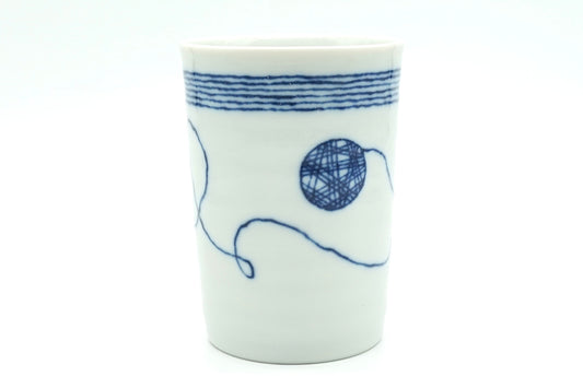 Asobi Neko Yunomi, Japanese Teacup, EdoMatcha