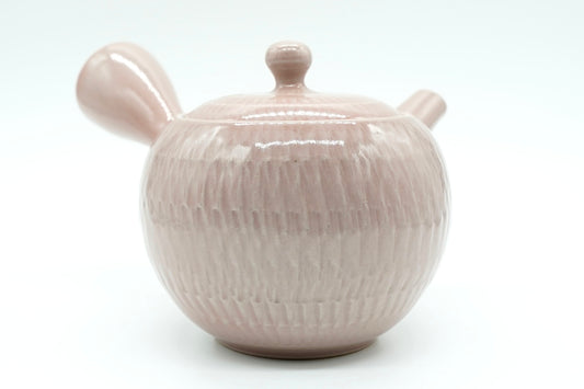 Sekimen Kyusu, Pink Japanese Teapot, EdoMatcha