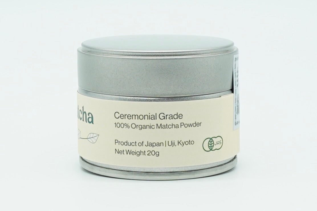 organic ceremonial grade matcha powder from Ujitawara Kyoto Japan