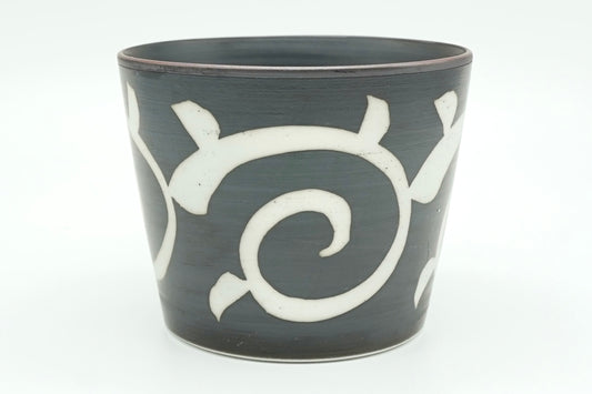 Karakusa Yunomi, Japanese Teacup, EdoMatcha