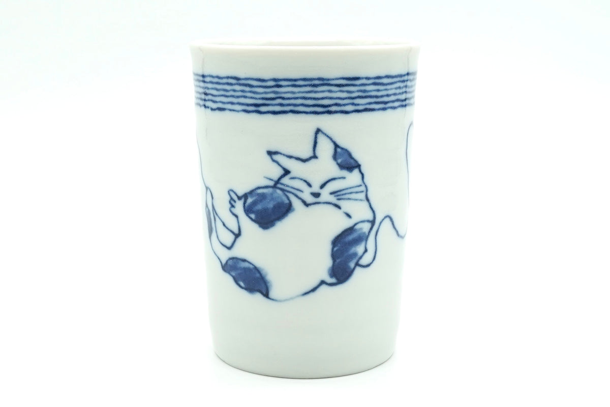 Asobi Neko Yunomi, Japanese Teacup, EdoMatcha