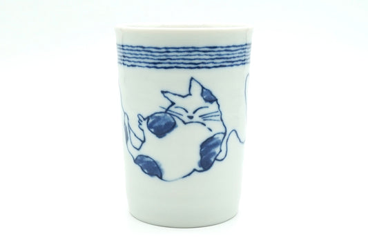 Asobi Neko Yunomi, Japanese Teacup, EdoMatcha