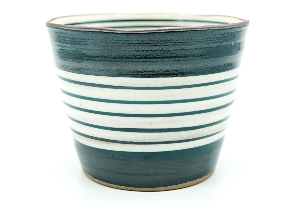 EdoMatcha Kuro To Shiro yunomi black and white teacup handcrafted in Japan
