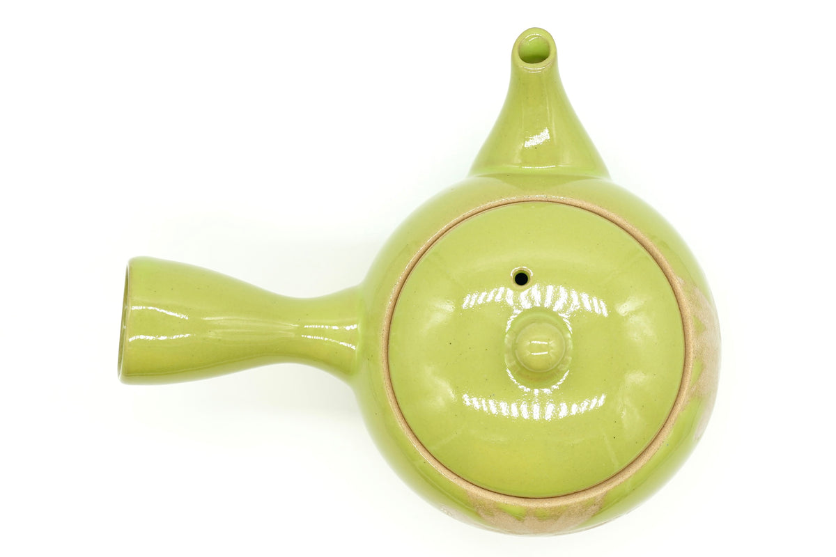 Midori Shunbun Kyusu Green Spring Festival Japanese Teapot EdoMatcha Sydney