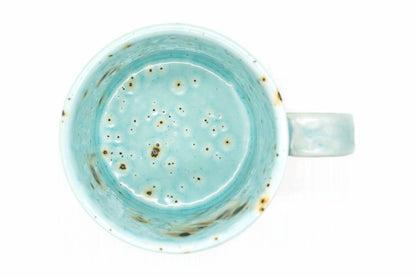 Ao Danro Yunomi, Blue Japanese Teacup, EdoMatcha