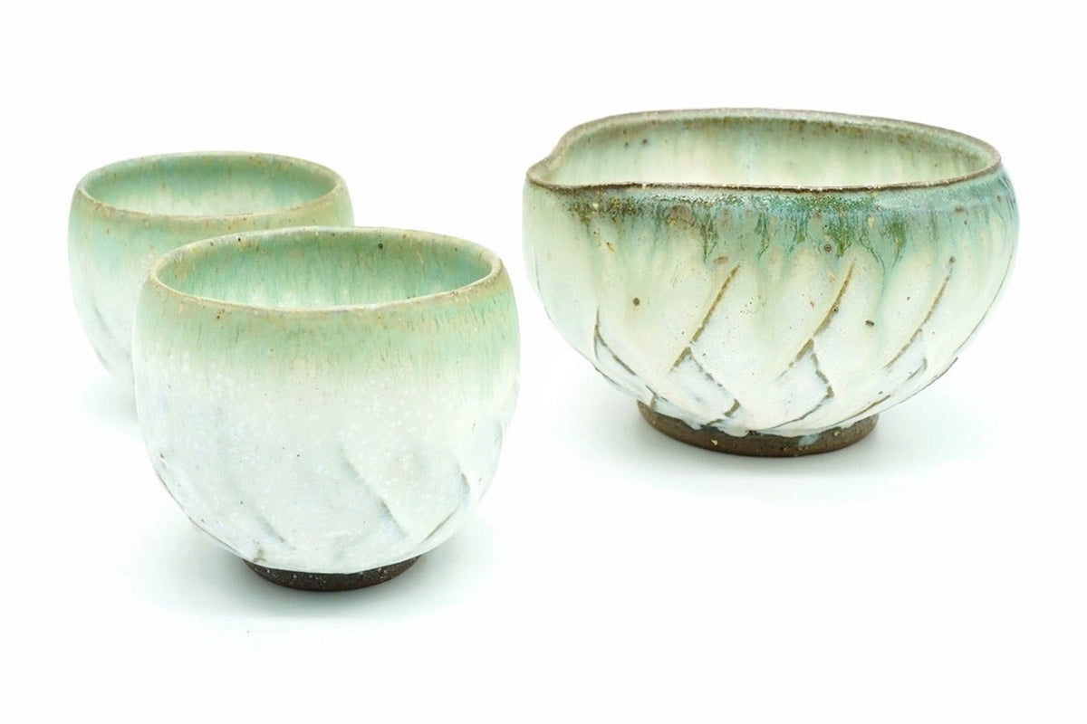 Artichoke Japanese Tea Set, EdoMatcha
