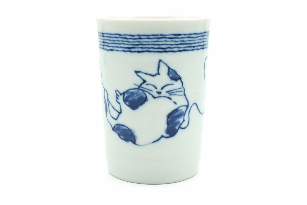 Asobi Neko Yunomi, Japanese Teacup, EdoMatcha