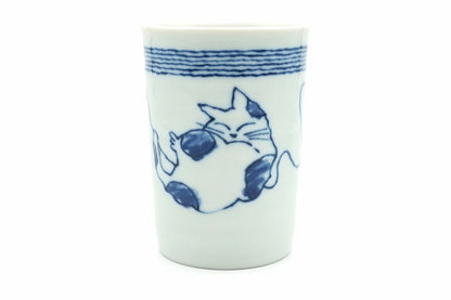 Asobi Neko Yunomi, Japanese Teacup, EdoMatcha