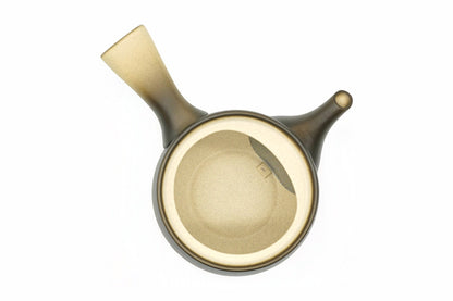Bokashi Kyusu, Blur Japanese Teapot, Ombre Brown, Tokoname, EdoMatcha