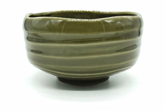 Forrest Green Matcha Bowl Chawan EdoMatcha