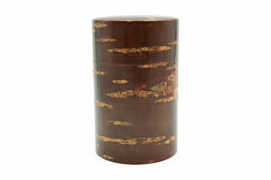 Kabazaiku Canister, Cherry Tea Bark, Tea Caddy, EdoMatcha