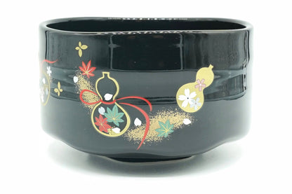 Kin Hyotan Chawan, Japanese Matcha Bowl, EdoMatcha