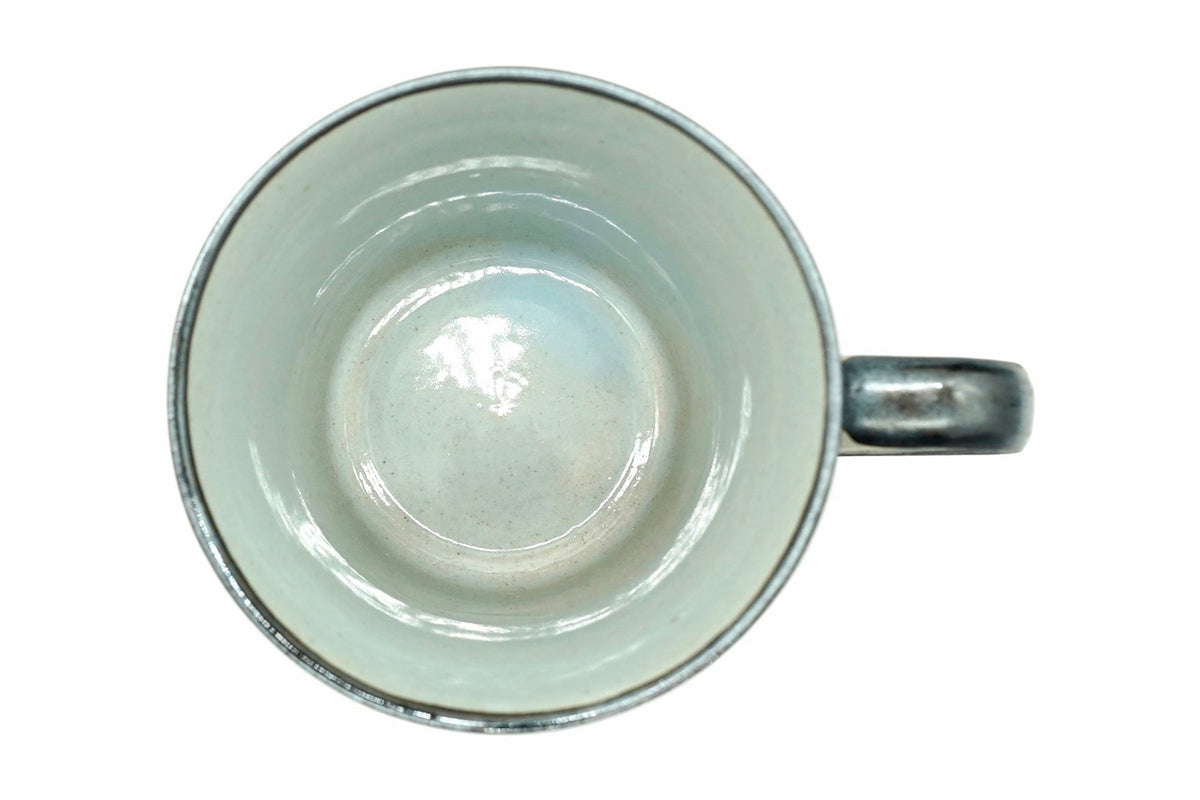 Miryō Yunomi from above, the pale grey-white inside