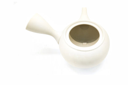 EdoMatcha Mochi Kyusu White Japanese Teapot Sydney