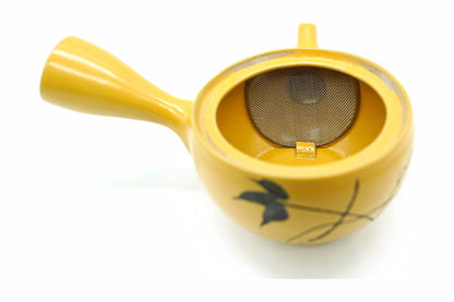 Natsu No Yoi Kyusu Yellow Japanese Teapot EdoMatcha Sydney