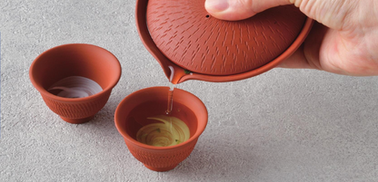 Sazanami Shiboridashi Japanese Tea Set
