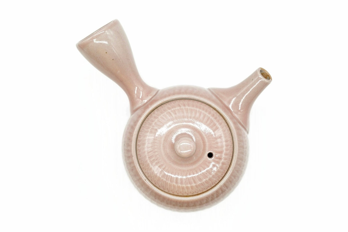 Sekimen Kyusu, Pink Japanese Teapot, EdoMatcha