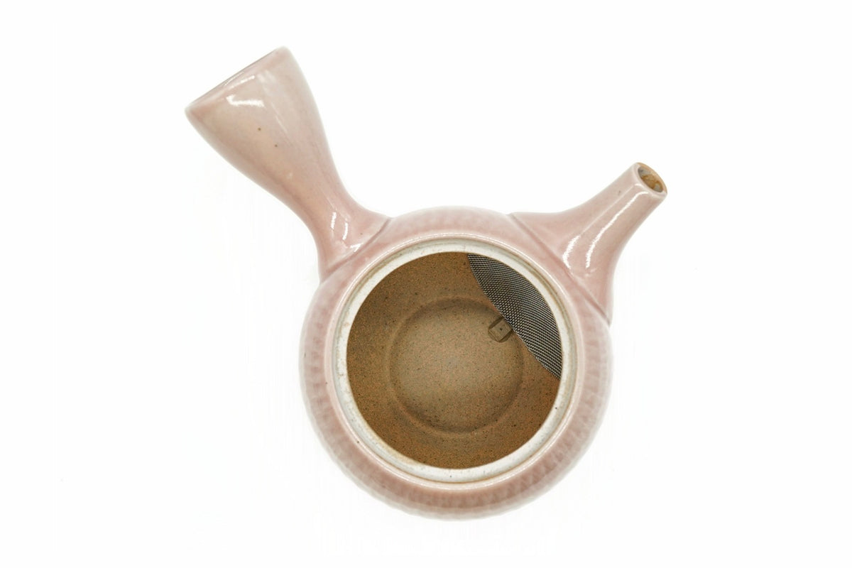Sekimen Kyusu, Pink Japanese Teapot, EdoMatcha