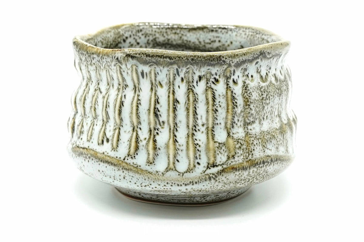 Shiro-Tengu Chawan, Japanese Matcha Bowl