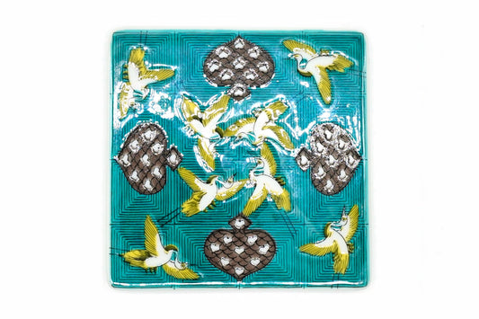 Tsuru Coaster, Crane, Made In Japan, Kutani ware, EdoMatcha